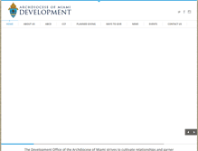 Tablet Screenshot of adomdevelopment.org